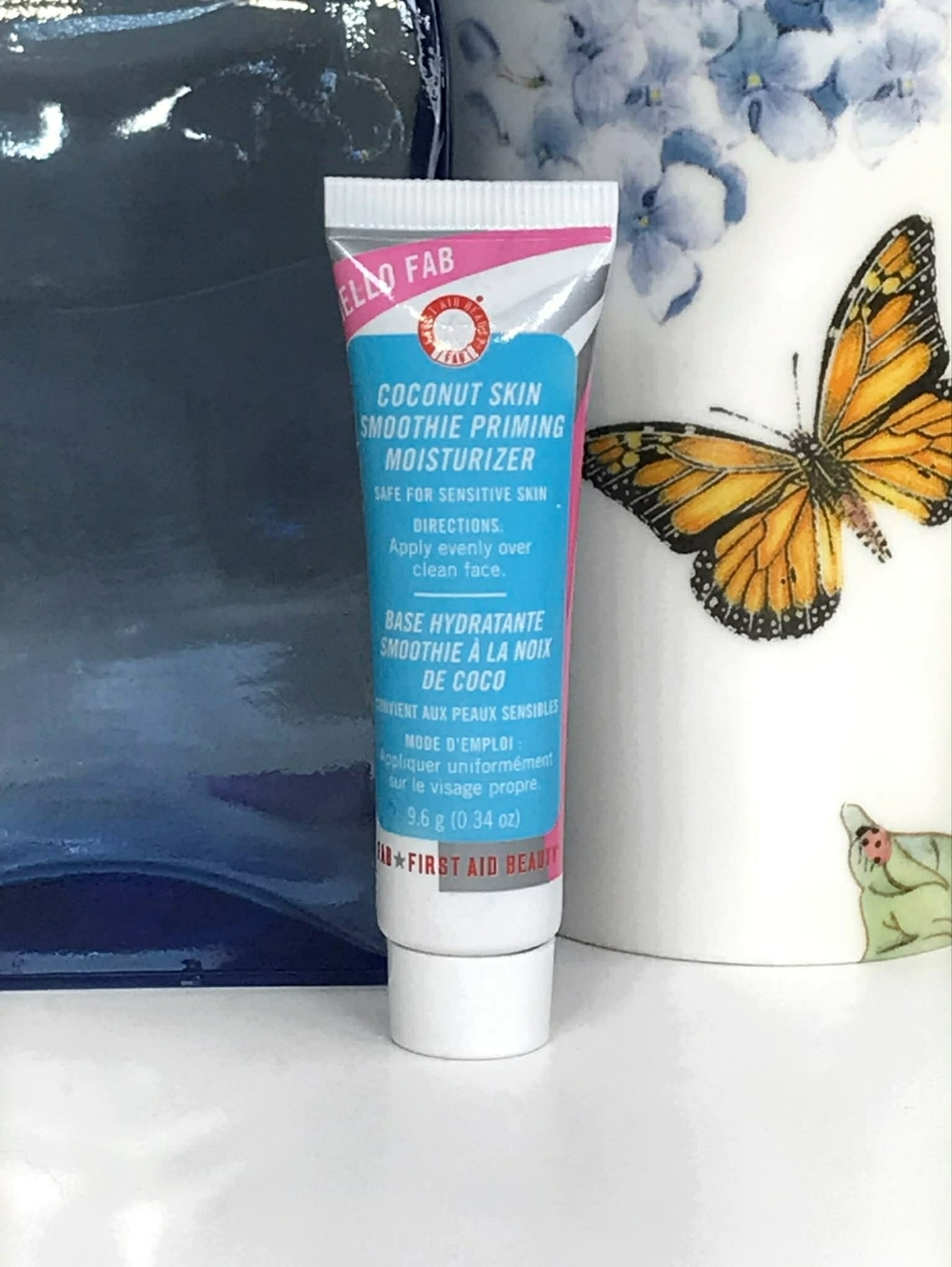 🟢3/$19 First Aid Beauty Hello FAB Coconut Skin Smoothie Priming Moisturizer NEW